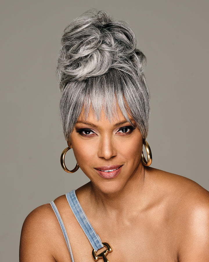 Kim Kimble Sleek Style Bun and Bang Wig product photo 3