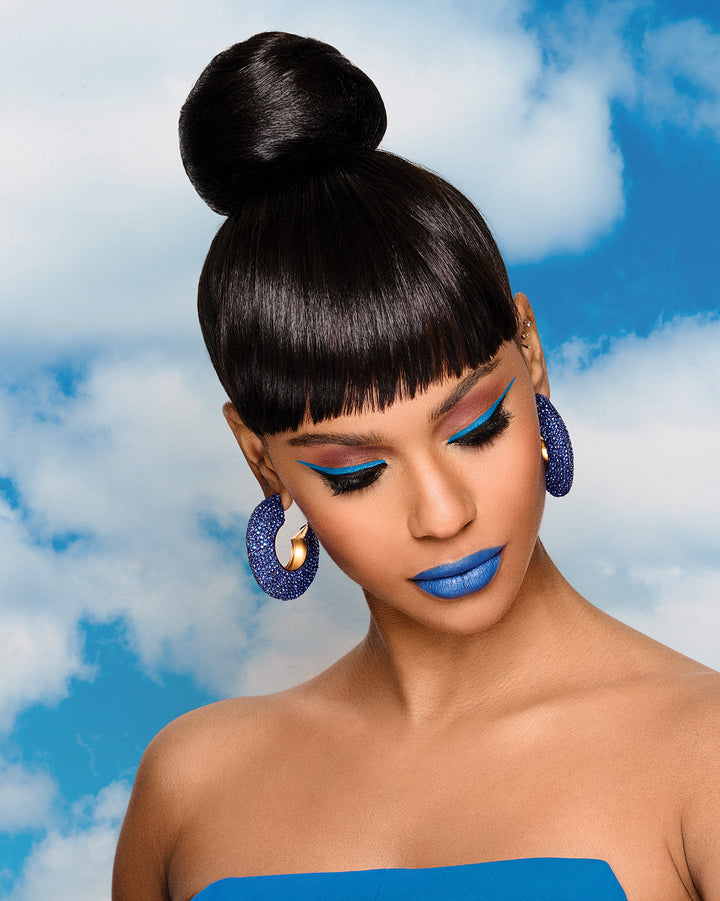 Kim Kimble Sleek Style Bun and Bang Wig product photo 8