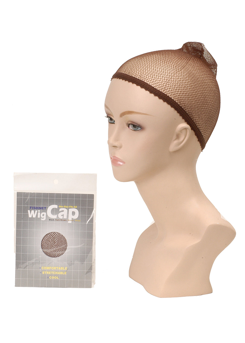 PREMIUM FISHNET WIG CAP <br> SUP-8001